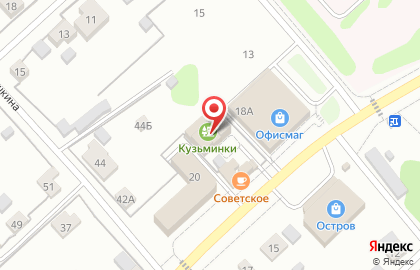 Кузьминки на карте