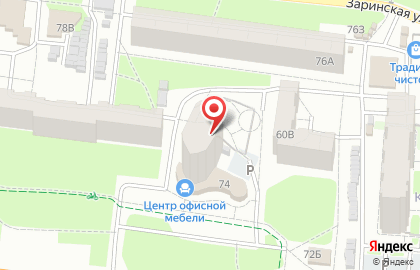 Парикмахерская Марина в Индустриальном районе на карте