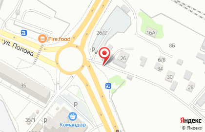 Транссервис на улице Тотмина на карте