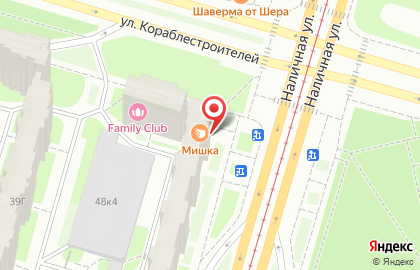 Мебельный магазин Хазбанд в Василеостровском районе на карте