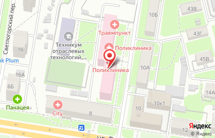Отель Бекетофф на карте