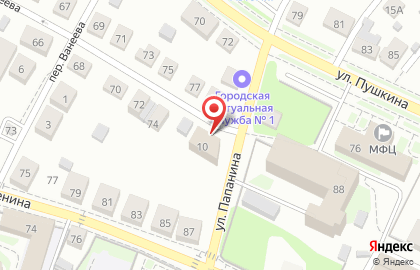 Агентство недвижимости Уют в Нижнем Новгороде на карте
