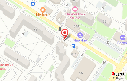 Киоск по продаже хлебобулочных изделий на Промышленной улице на карте