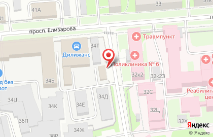 Автомойка Дилижанс на карте