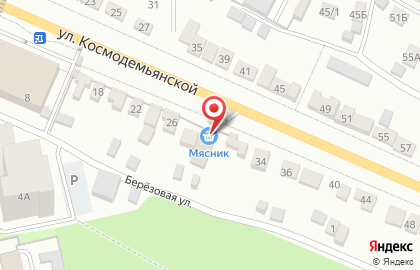Магазин Мясник в Липецке на карте