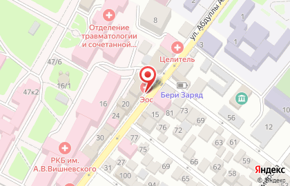 Кафе Caramel в Советском районе на карте