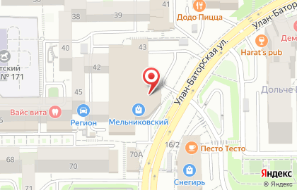 Химчистка-прачечная Снежинка в Свердловском районе на карте
