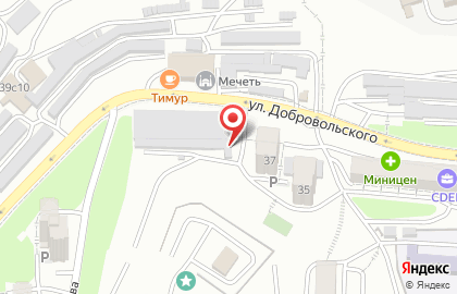 Автостоянка во Владивостоке на карте