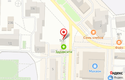 Магазин Мясное изобилие на улице Шумяцкого на карте