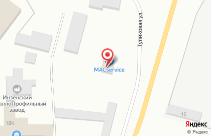 Автотехцентр MacService на карте