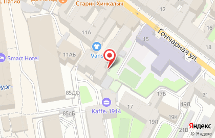 NSP на Гончарной улице на карте