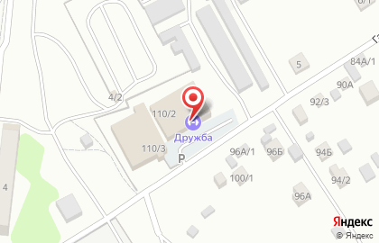 Ресторан Дубрава на Центральной улице на карте