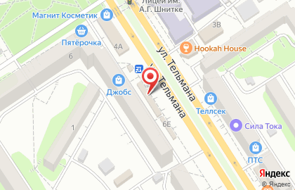 Оптово-розничная сеть цветов и комнатных растений lotos64.ru на улице Тельмана на карте