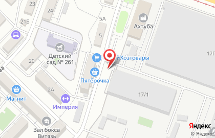Магазин овощей и фруктов в Дзержинском районе на карте