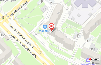 Страховой дом на улице Мате Залки на карте