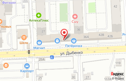 Компания Натяжные потолки ЭВИТА на улице Дыбенко на карте