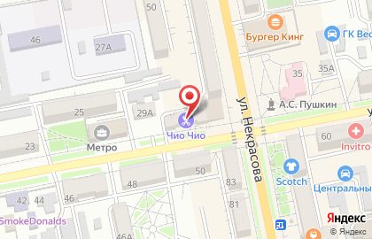 Японская парикмахерская Чио Чио на улице Пушкина в Уссурийске на карте