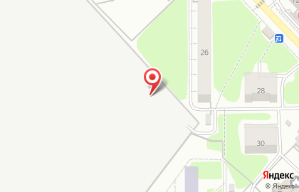 Автостоянка в Омске на карте