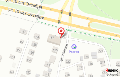 Автоцентр Profi Service на улице 9 Января на карте