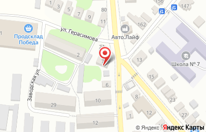 Перетяжка мебели в Мичуринске на карте