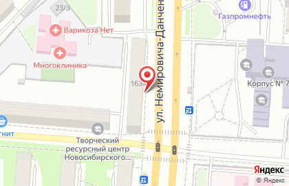 ЗАПАСКА в Ленинском районе на карте