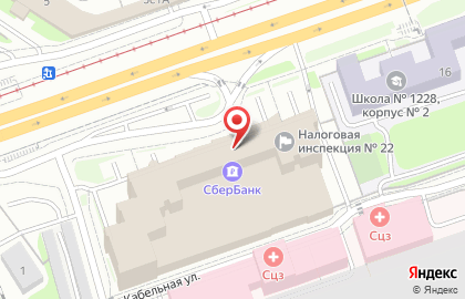 СберБанк на Энтузиастов, 14 на карте