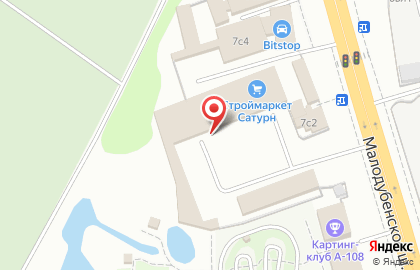 Строймаркет Сатурн в Москве на карте