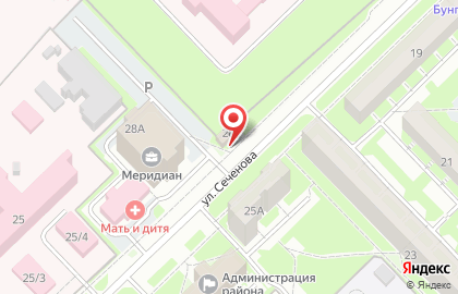 Магазин разливных напитков Пивная №1 в Центральном районе на карте