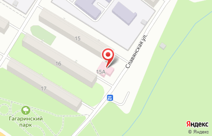Станция скорой медицинской помощи на улице Гагарина, 15А на карте