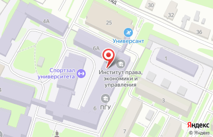 ПсковГУ, Псковский государственный университет на улице Льва Толстого на карте