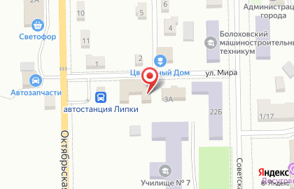 Магазин автотоваров, ИП Кузовлева Ю.В. на карте