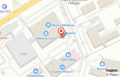 Магазин офисной мебели Фабрикант-Саратов на Симбирской улице на карте