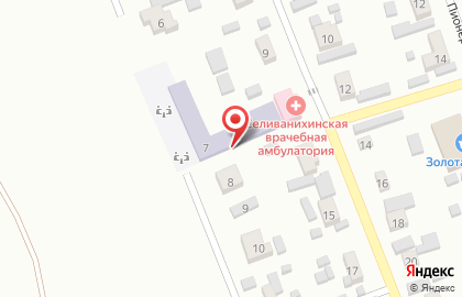 Селиванихинский детский сад на Набережной улице на карте