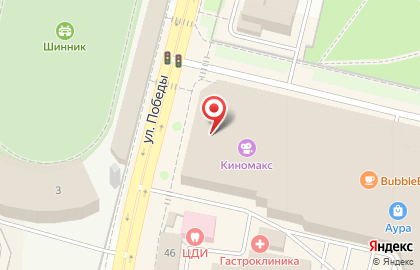Магазин одежды Снежная Королева на улице Победы на карте