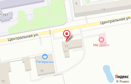 Сельскохозяйственный производственный кооператив Детскосельский на Центральной улице на карте