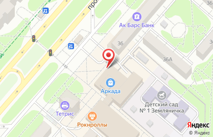 Офис продаж Билайн в Нижнекамске на карте