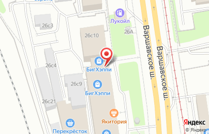 Центр Оперативного Профессионального Обучения на Варшавском шоссе на карте