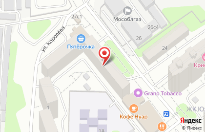 Салон красоты Флёр на Заводской улице в Красногорске на карте