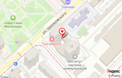 Семь морей в Ворошиловском районе на карте