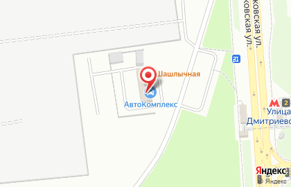 Автокомплекс в Кожухово в Косино-Ухтомском районе на карте