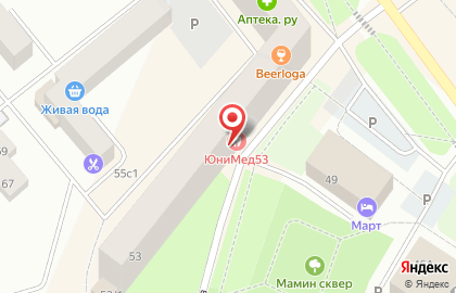 Аптечный центр Здоровье на улице Строителей на карте