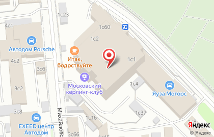 Шуар в Михайловском проезде на карте