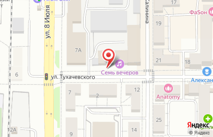 Семь Нот на карте