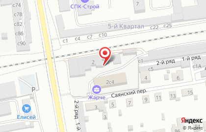 Кафе-кондитерская Малинники в Саянском переулке на карте