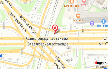 Парковка Гормост на улице Сущёвский Вал на карте