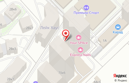 your SPAce Мосфильм на карте