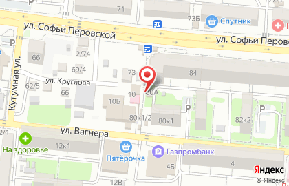 Мясной магазин Махан на улице Валерии Барсовой на карте