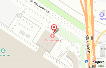 Аптека СМ-Клиника на Волгоградском проспекте на карте
