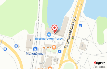 Магазин косметики и парфюмерии в Орджоникидзевском районе на карте