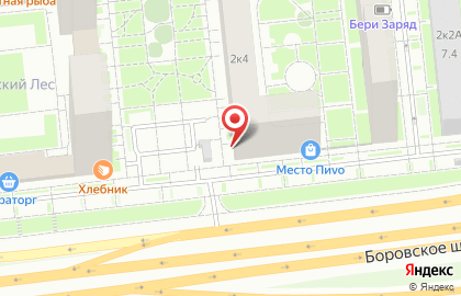 Алкомаркет Винлаб на Боровском шоссе на карте